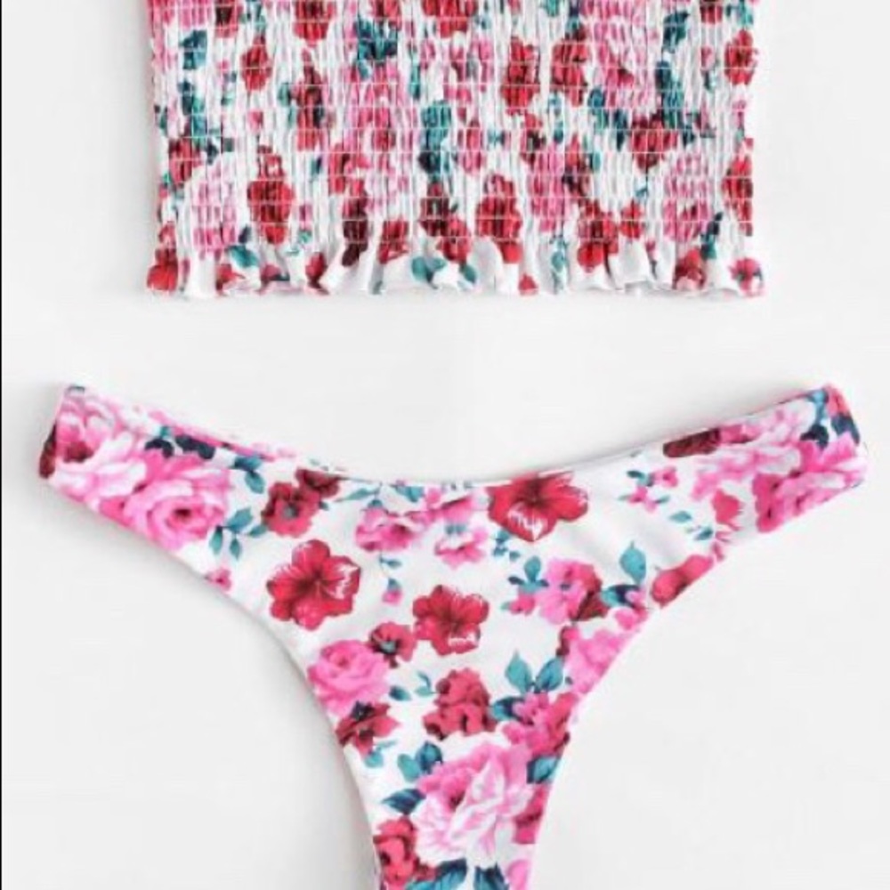 Floral bikini